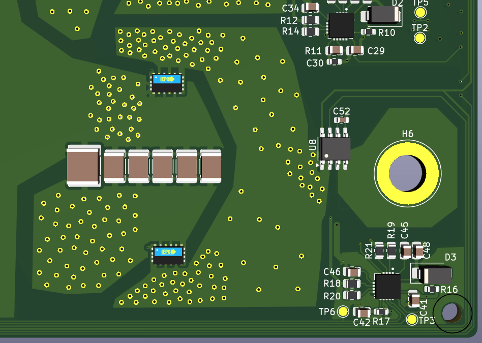 3d render van een van de half-brdige layouts